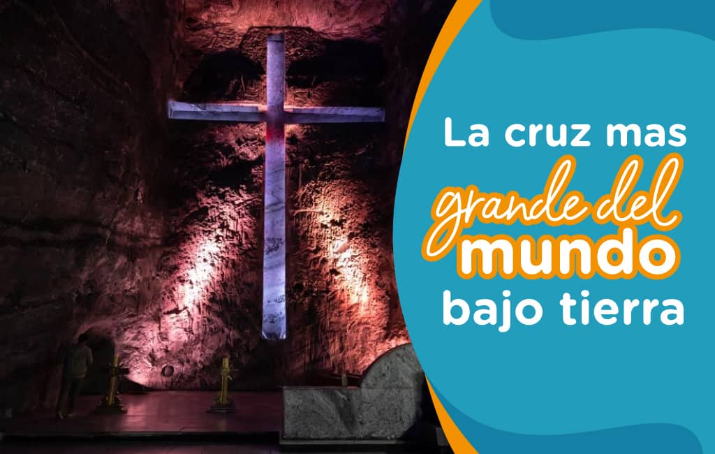 La cruz más grande del mundo bajo tierra